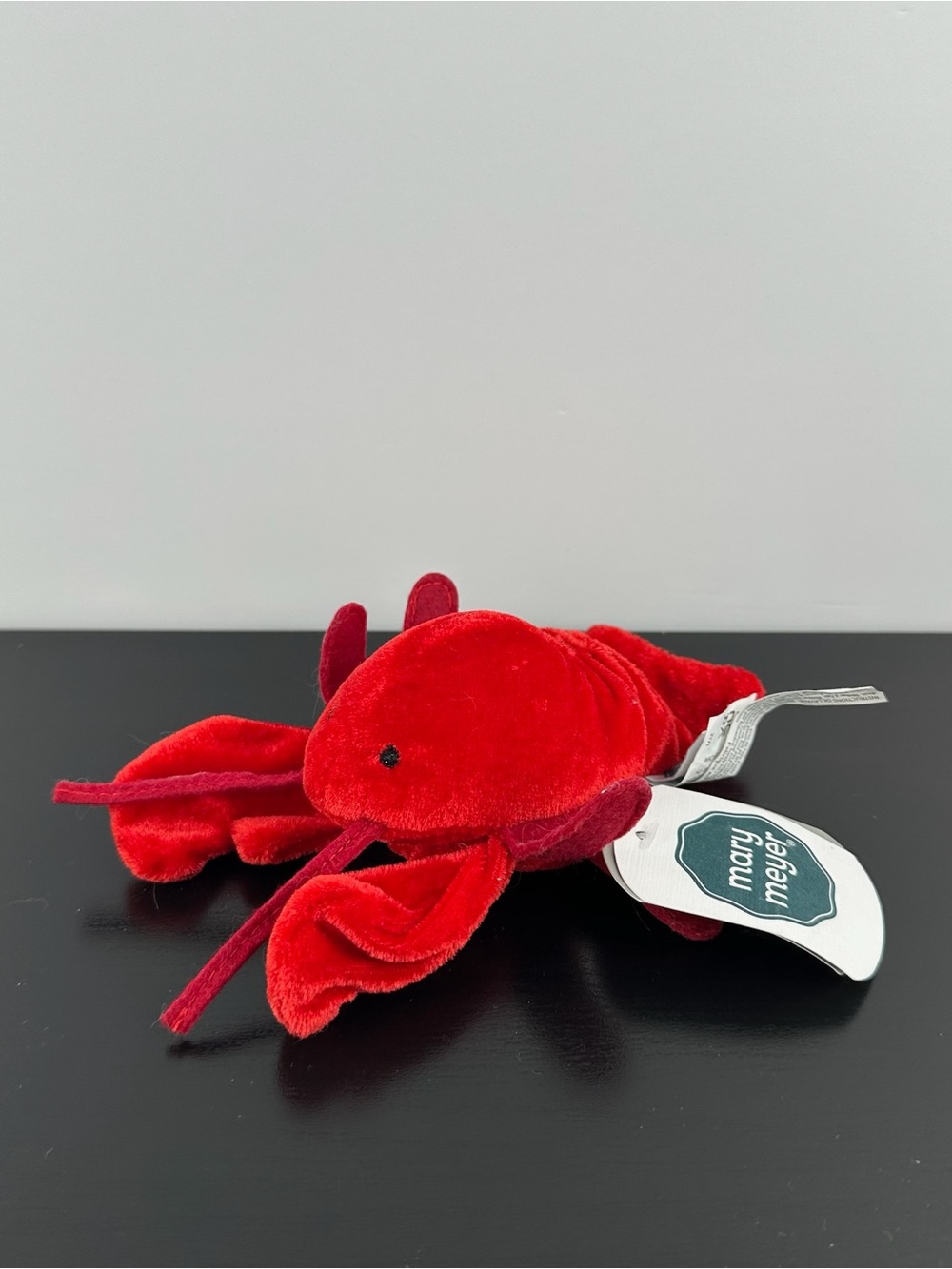 Mary Meyer Chopper Lobster Finger Puppet 6” Red Plush Stuffed Animal Crab NWT